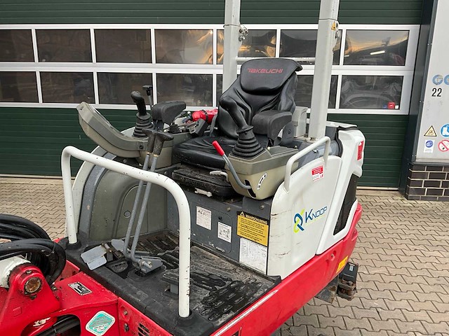 2019 takeuchi tb225 canopy minigraafmachine - afbeelding 14 van  42