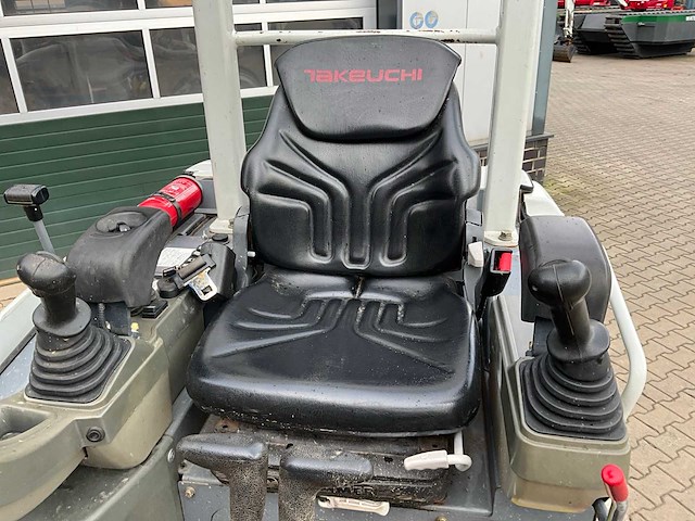 2019 takeuchi tb225 canopy minigraafmachine - afbeelding 15 van  42