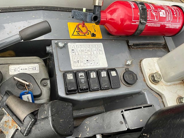 2019 takeuchi tb225 canopy minigraafmachine - afbeelding 17 van  42