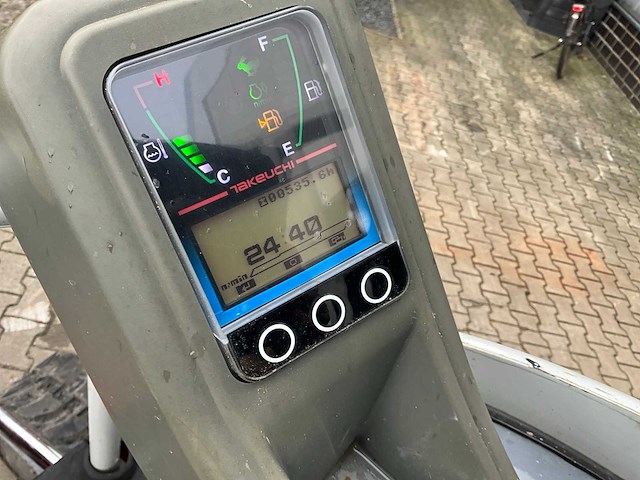 2019 takeuchi tb225 canopy minigraafmachine - afbeelding 21 van  42