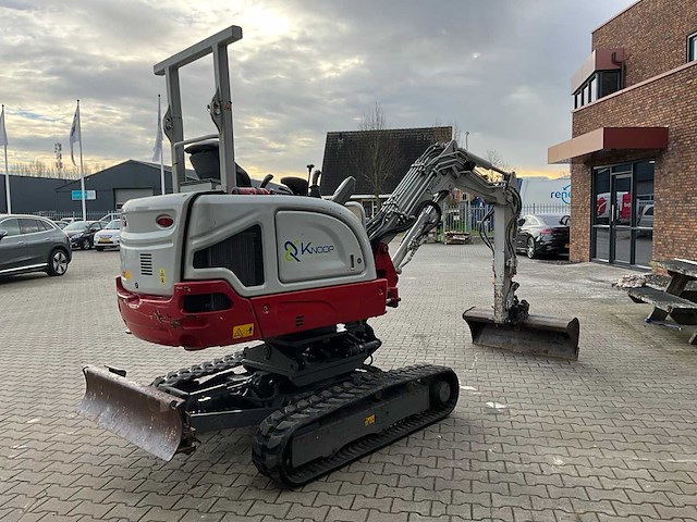 2019 takeuchi tb225 canopy minigraafmachine - afbeelding 23 van  42