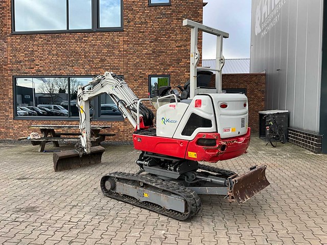 2019 takeuchi tb225 canopy minigraafmachine - afbeelding 34 van  42