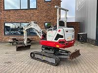 2019 takeuchi tb225 canopy minigraafmachine - afbeelding 34 van  42