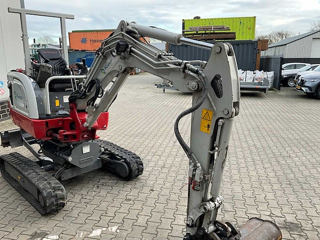 2019 takeuchi tb225 canopy minigraafmachine - afbeelding 42 van  42