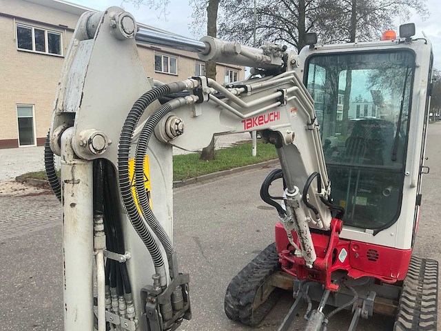 2019 takeuchi tb225 minigraafmachine - afbeelding 10 van  28