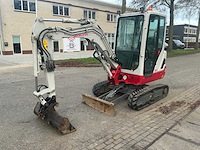 2019 takeuchi tb225 minigraafmachine - afbeelding 1 van  28