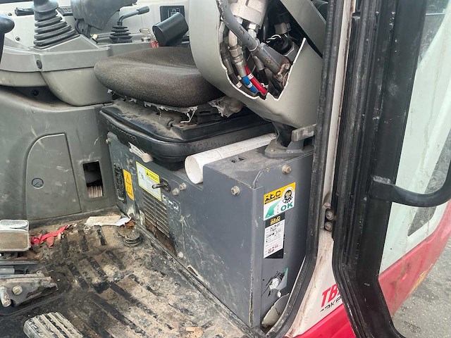 2019 takeuchi tb225 minigraafmachine - afbeelding 20 van  28