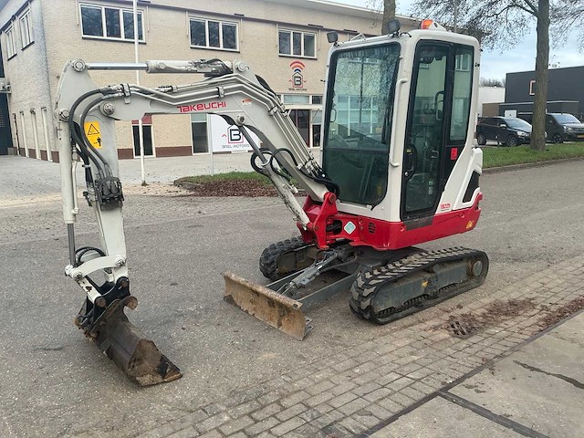 2019 takeuchi tb225 minigraafmachine - afbeelding 22 van  28