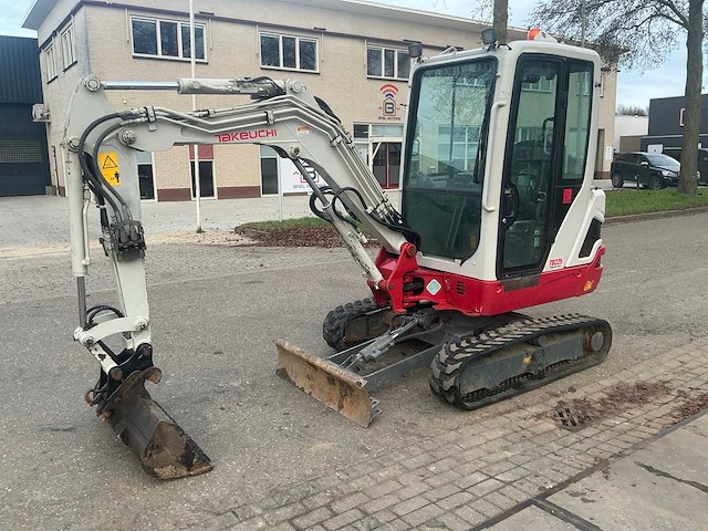 2019 takeuchi tb225 minigraafmachine - afbeelding 23 van  28