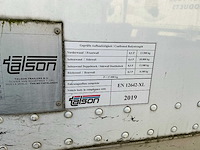 2019 talson f1520 oplegger - afbeelding 6 van  36