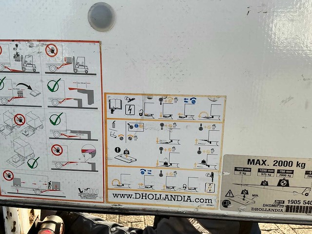 2019 talson f1520 oplegger - afbeelding 5 van  34