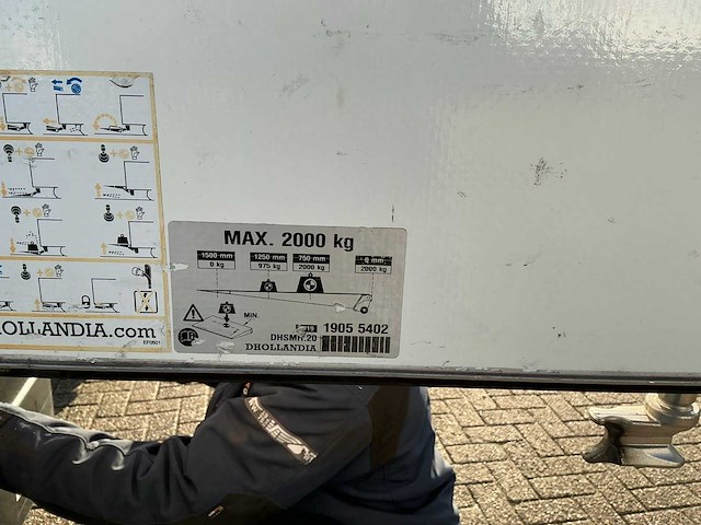 2019 talson f1520 oplegger - afbeelding 6 van  34