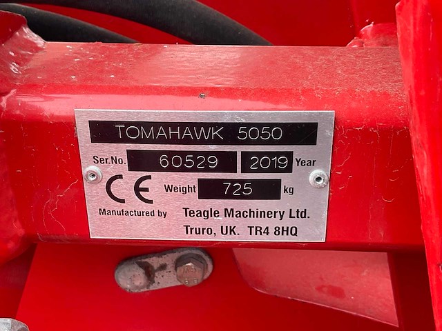 2019 teagle tomahawk 5050 strohakselaar - afbeelding 2 van  10