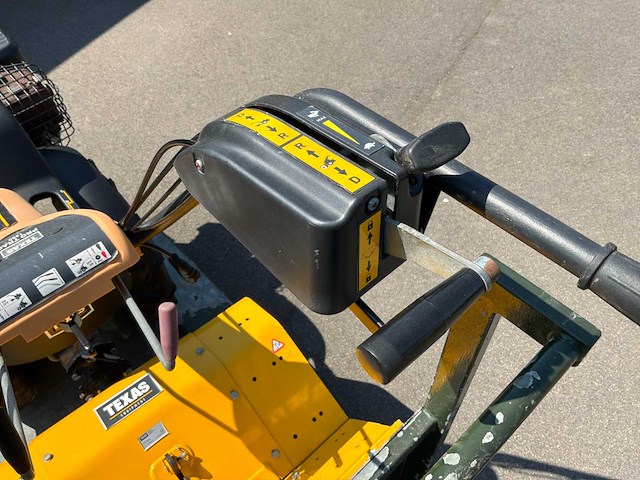 2019 texas pro trac 1350be werktuigdrager met grondfrees - afbeelding 10 van  10