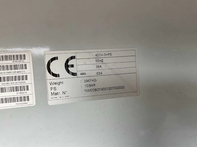 2019 thermokey jgh2580bnd/03qraf drycooler koeler - afbeelding 10 van  21