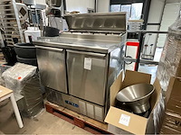 2019 topcold ps200 saladette / koelwerkbank - afbeelding 2 van  9