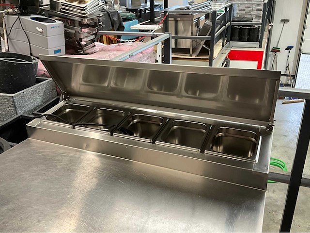 2019 topcold ps200 saladette / koelwerkbank - afbeelding 4 van  9