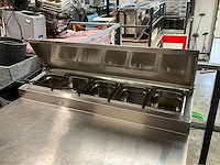 2019 topcold ps200 saladette / koelwerkbank - afbeelding 4 van  9