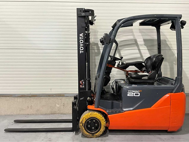 2019 toyota 8fbe20t 2000kg vorkheftruck - afbeelding 8 van  15