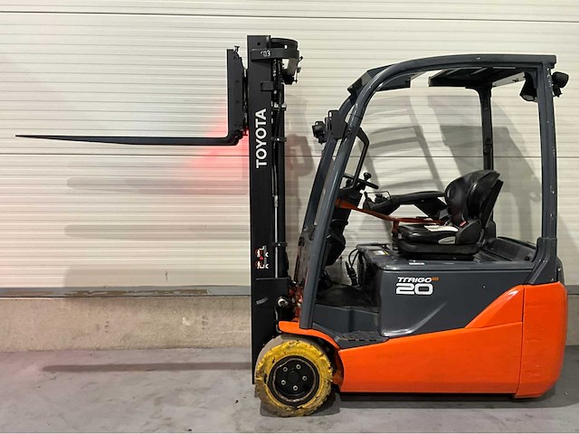 2019 toyota 8fbe20t 2000kg vorkheftruck - afbeelding 13 van  15