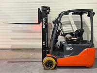 2019 toyota 8fbe20t 2000kg vorkheftruck - afbeelding 13 van  15