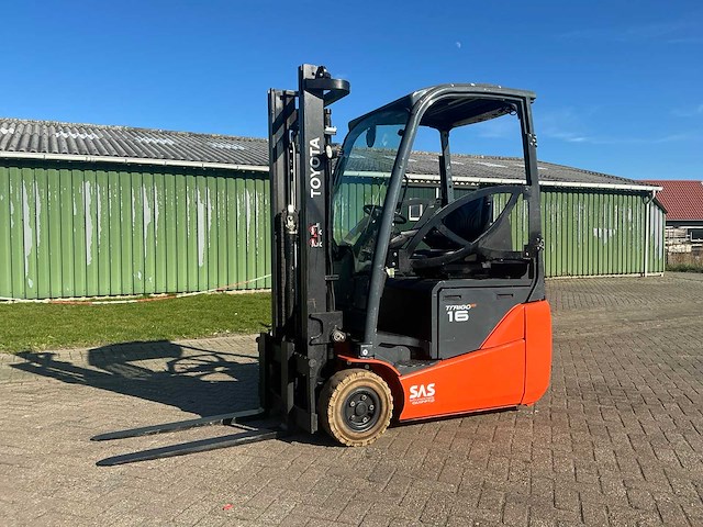 2019 toyota 8fbek16t vorkheftruck - afbeelding 1 van  16