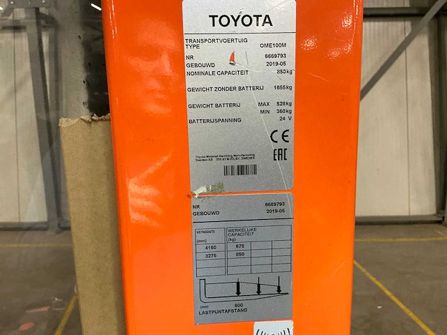 2019 toyota bt optio ome100m man-up truck - afbeelding 7 van  18