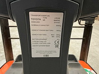 2019 toyota lpe200 meerijpallettruck - afbeelding 6 van  15