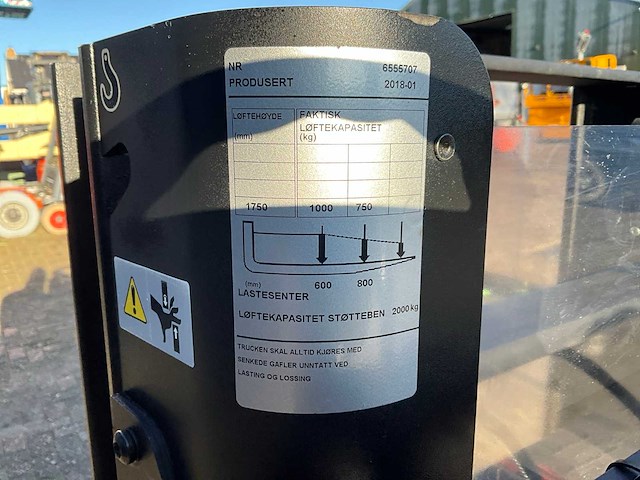 2019 toyota spe200dn stapelaar - afbeelding 3 van  12