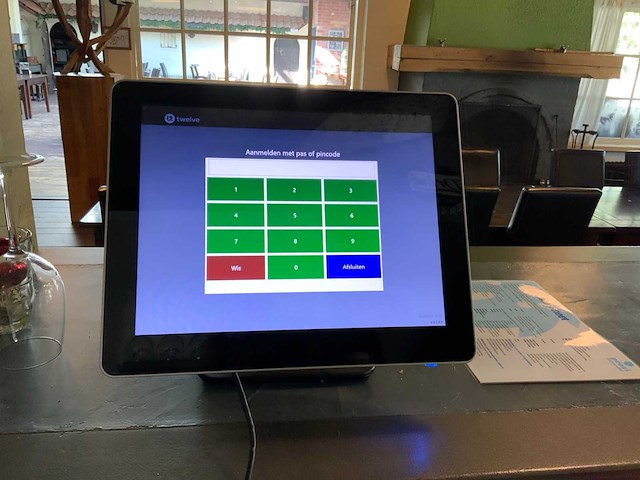 2019 twelve pp9635c-pk1c3 lcd touch screen kassa systeem - afbeelding 3 van  6