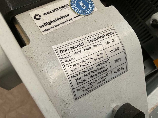 2019 unicarriers spb gl xt stapelaar - afbeelding 9 van  10