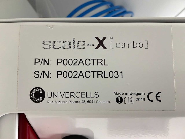 2019 univercells technologies scale-x carbo bioreactorsysteem - afbeelding 9 van  9