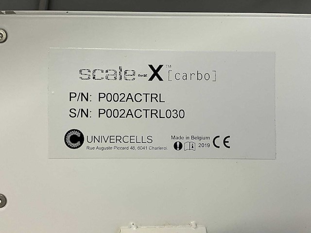 2019 univercells technologies scale-x carbo bioreactorsysteem - afbeelding 6 van  8