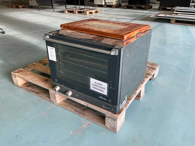 2019 unox xf023gr heteluchtoven - afbeelding 1 van  5