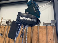 2019 verlinde vr 12 2004 / 2000kg elektrische hijstakel met hijskatrol en afstandbediening - afbeelding 1 van  10