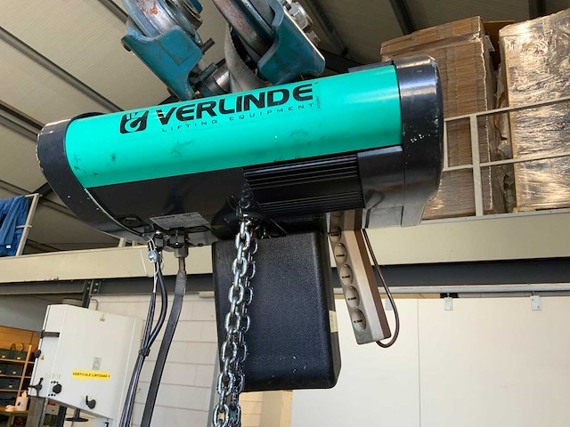 2019 verlinde vr 12 2004 / 2000kg elektrische hijstakel met hijskatrol en afstandbediening - afbeelding 5 van  10