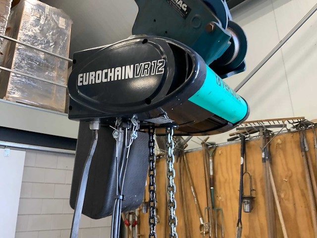 2019 verlinde vr 12 2004 / 2000kg elektrische hijstakel met hijskatrol en afstandbediening - afbeelding 2 van  8