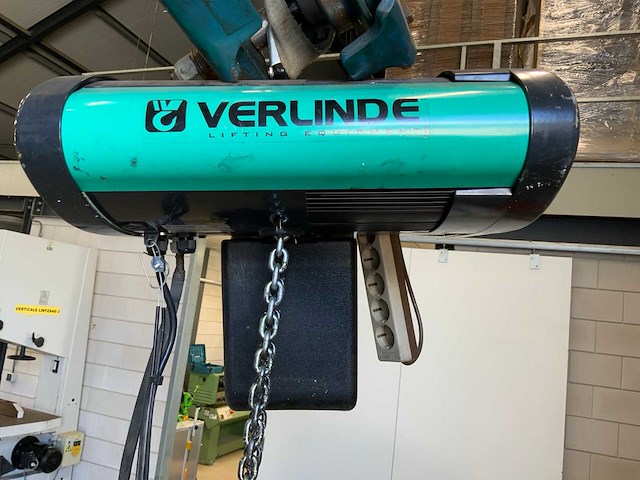 2019 verlinde vr 12 2004 / 2000kg elektrische hijstakel met hijskatrol en afstandbediening - afbeelding 8 van  8