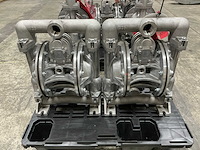 2019 versamatic pneumatische dubbele membraampomp (2x) - afbeelding 2 van  6