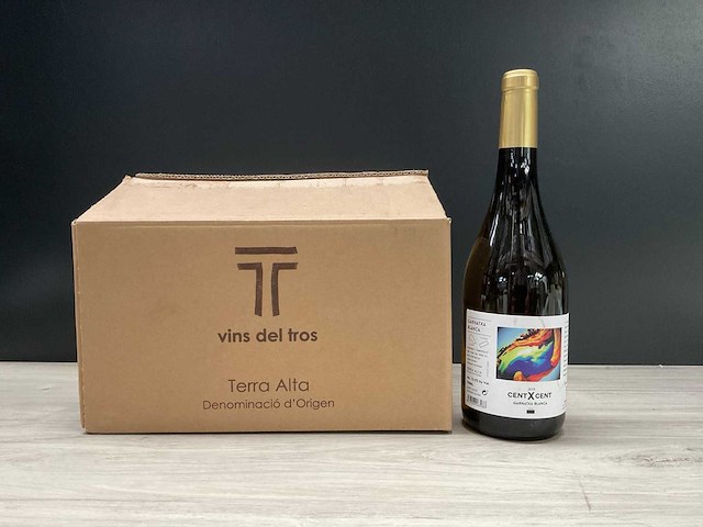2019 vins del tros cent x cent garnatxa blanca (6x) - afbeelding 1 van  5