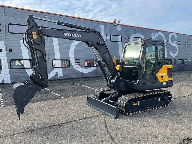2019 volvo ec55d midigraafmachine - afbeelding 1 van  27