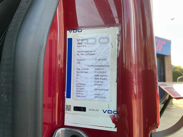 2019 volvo fh opleggertrekker - afbeelding 16 van  43