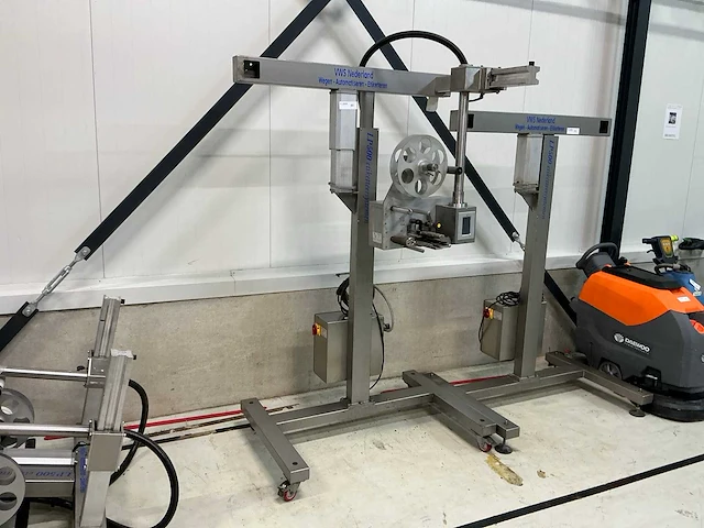2019 vws lp-500 (top labeling system) print- en etiketteermachine - afbeelding 1 van  8