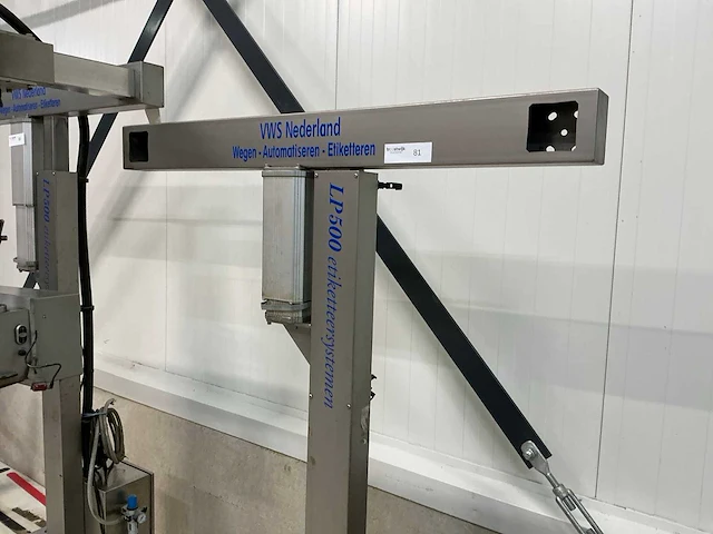 2019 vws lp-500 (top labeling system) print- en etiketteermachine - afbeelding 2 van  6