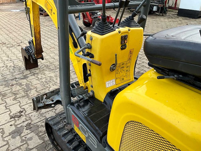 2019 wacker neuson 803 minigraafmachine - afbeelding 10 van  20
