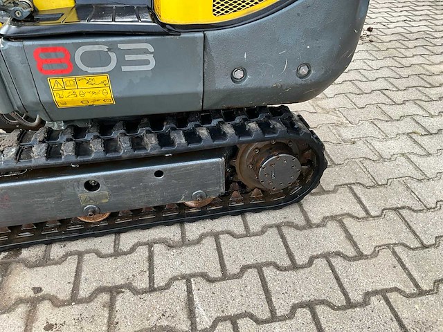 2019 wacker neuson 803 minigraafmachine - afbeelding 11 van  20