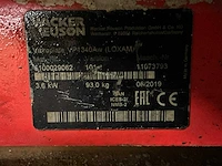 2019 wacker neuson vp 1340 trilplaat - afbeelding 3 van  3