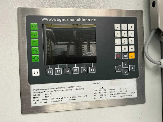 2019 wagner wama-sp standardplus zakken vulmachine - afbeelding 2 van  14