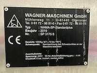 2019 wagner wama-sp standardplus zakken vulmachine - afbeelding 3 van  14