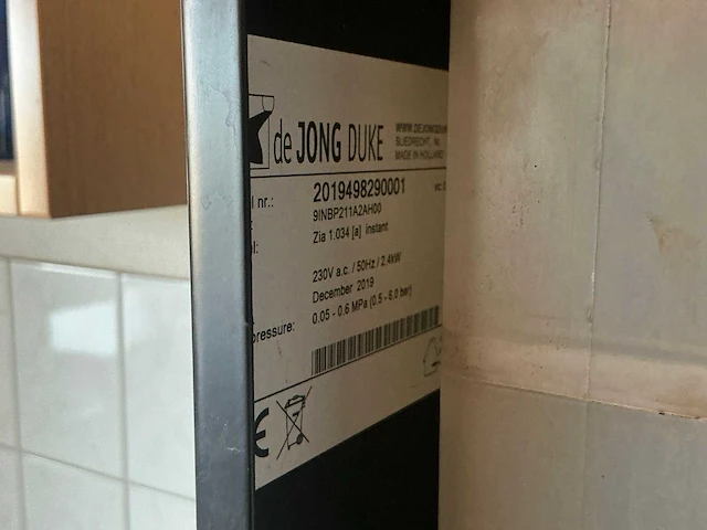 2019 warme drankenautomaat - afbeelding 6 van  7